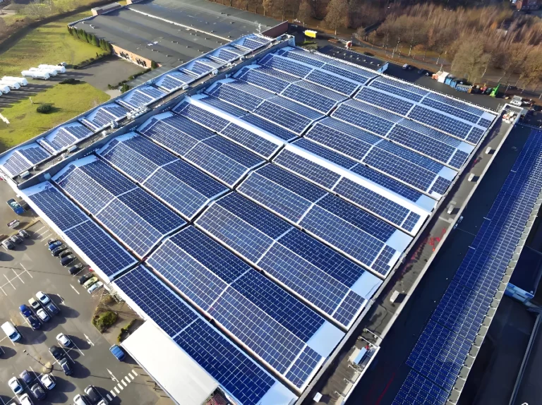 commercial building rooftops