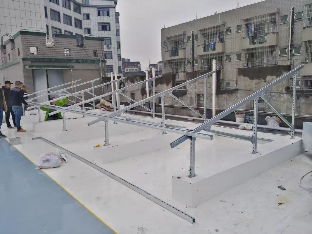 completed rooftop solar mounting installation (1)