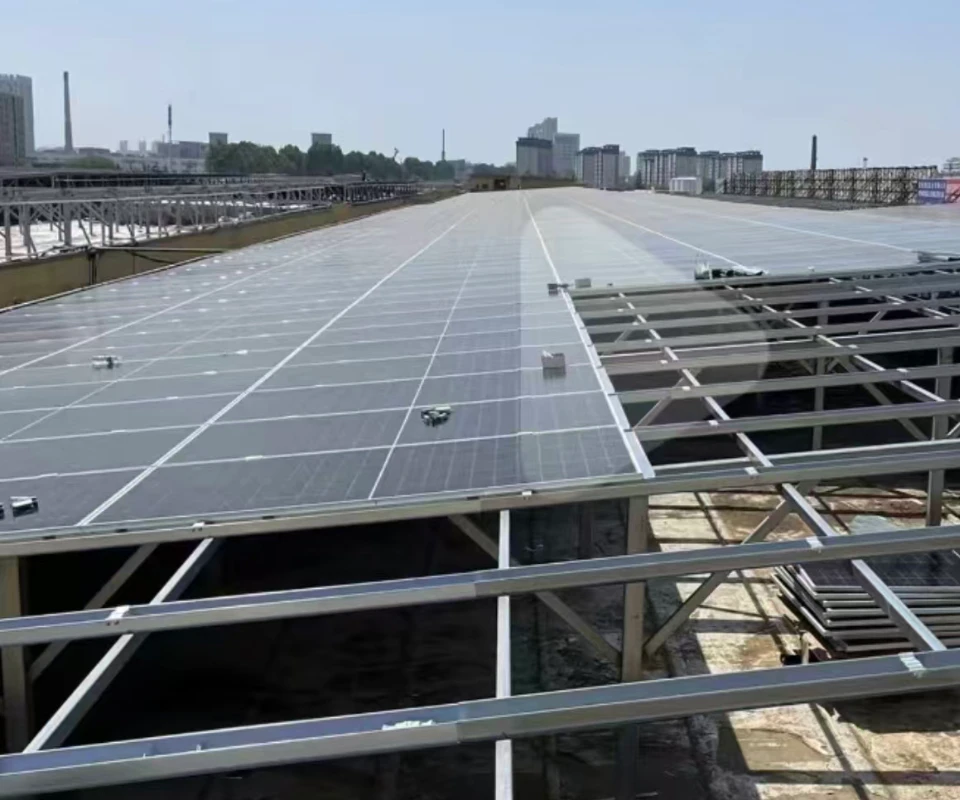 completed rooftop solar mounting installation (4)