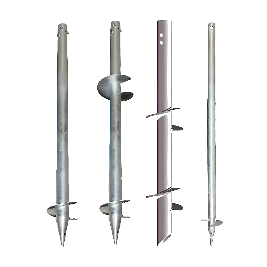 hot dip galvanized screw pile (2)