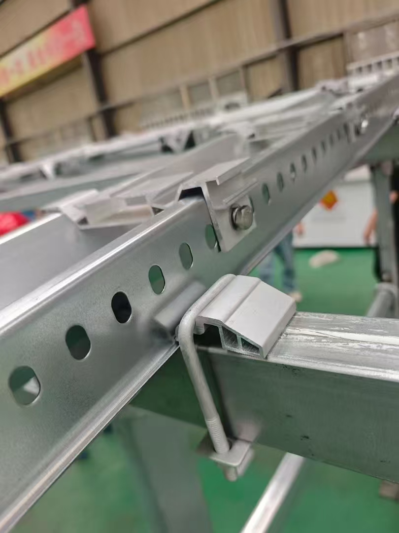 pre assembly fit check for rooftop mounting components